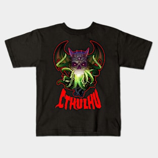 Cthulhu, H.P. Lovecraft, Necronomicon Kids T-Shirt